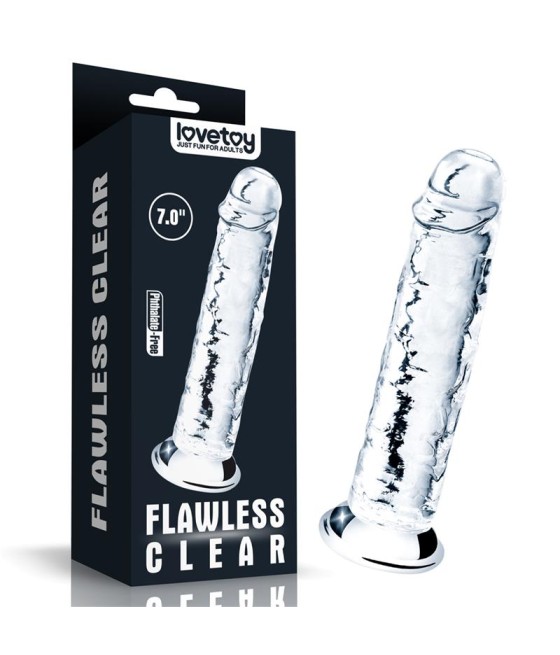 Dildo Flawless Clear 7 Transparente