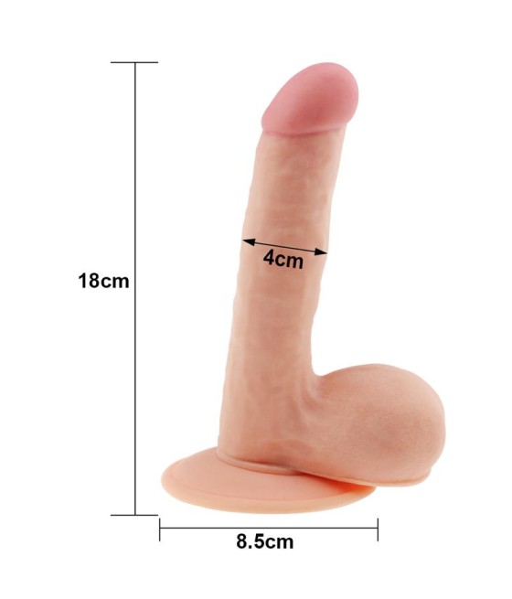 Dildo The Ultra Soft Dude 75 Natural