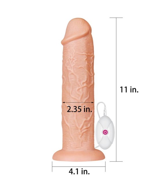 Dildo King 11 con Vibracion Natural