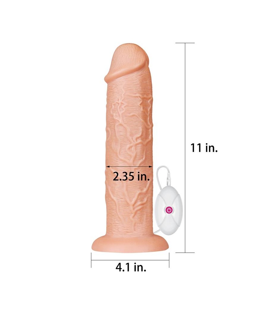 Dildo King 11 con Vibracion Natural