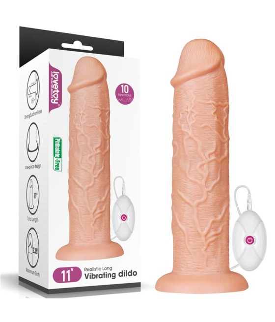 Dildo King 11 con Vibracion Natural