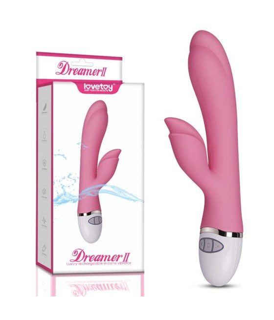 Vibrador Dreamer II USB Rosa