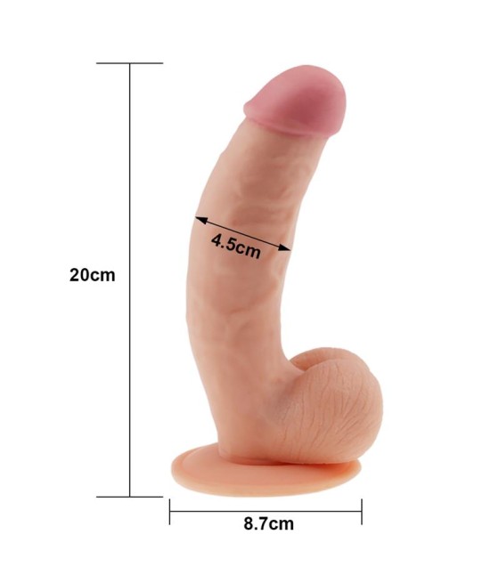 Dildo The Ultra Soft Dude 85 Natural