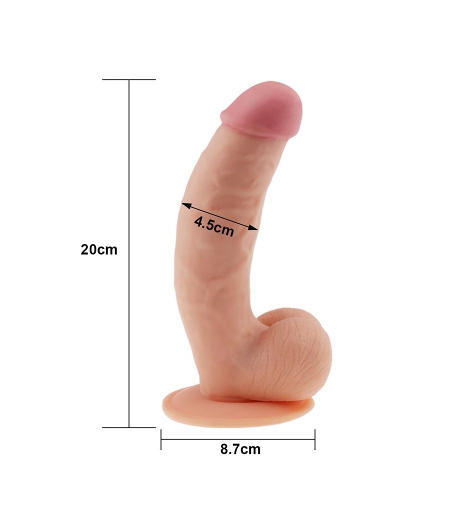 Dildo The Ultra Soft Dude 85 Natural