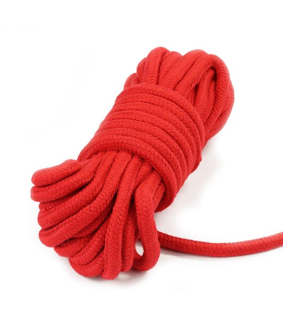 Cuerda Bondage Suave Rojo