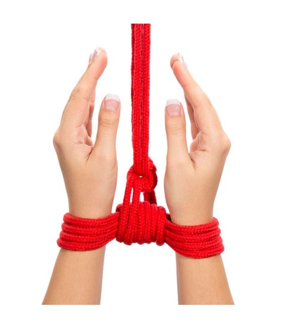 Cuerda Bondage Suave Rojo