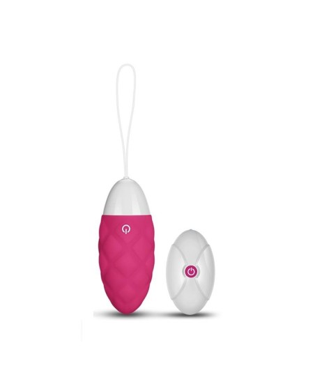 Huevo Vibrador iJoy Control Remoto USB Rosa