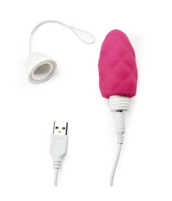 Huevo Vibrador iJoy Control Remoto USB Rosa