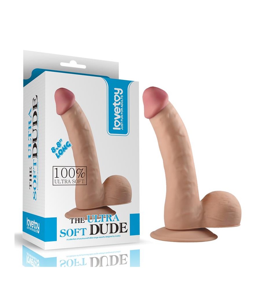 Dildo The Ultra Soft Dude 88 Natural