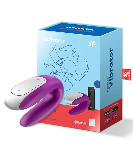 Double Fun Vibrador para Parejas con APP y Control Remoto Violeta