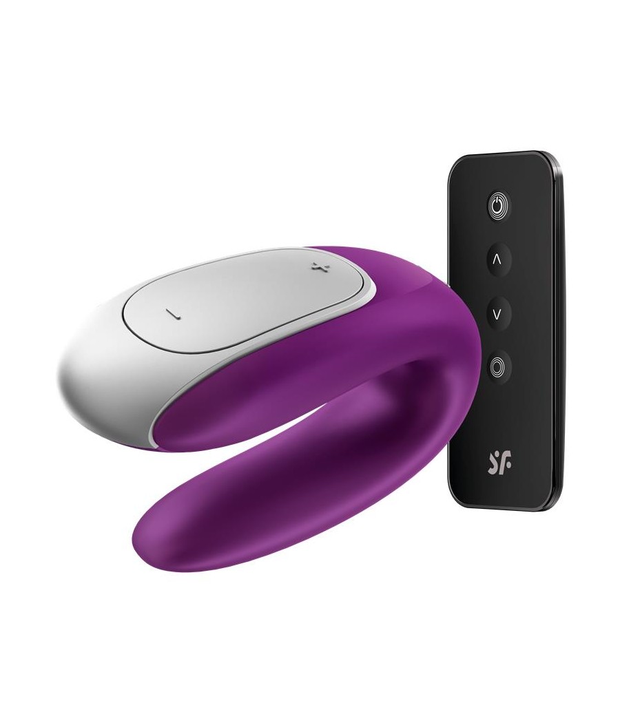 Double Fun Vibrador para Parejas con APP y Control Remoto Violeta