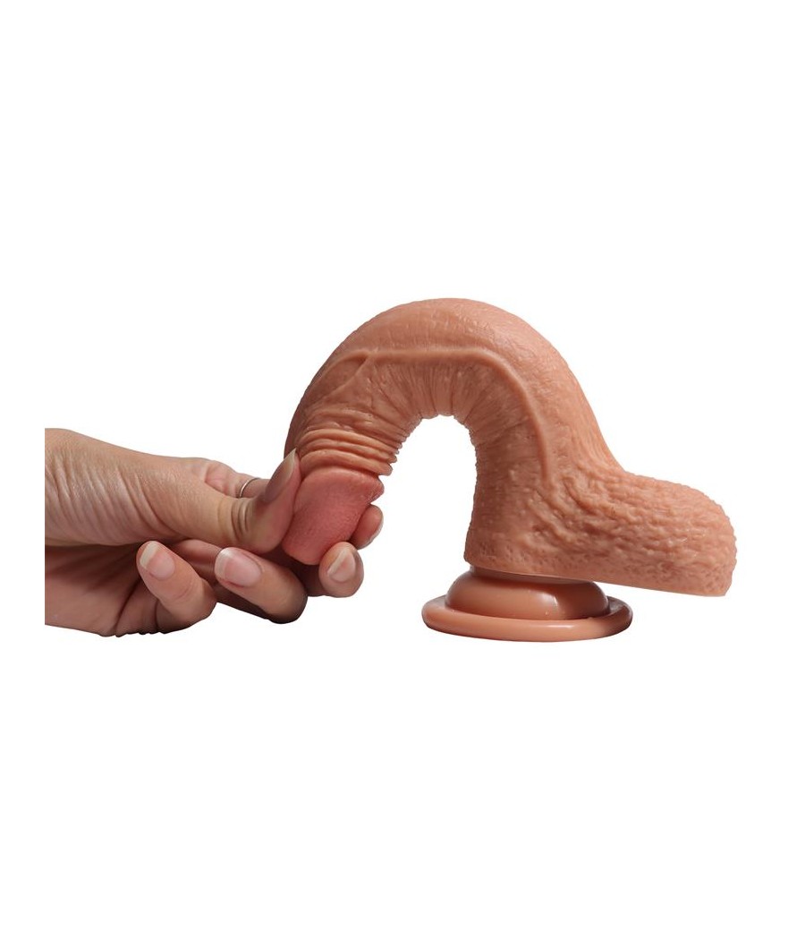 Dildo Silicona Doble Densidad Castiel 19 cm