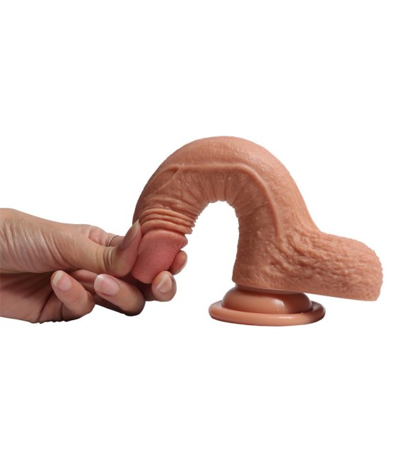 Dildo Silicona Doble Densidad Crowley 18 cm