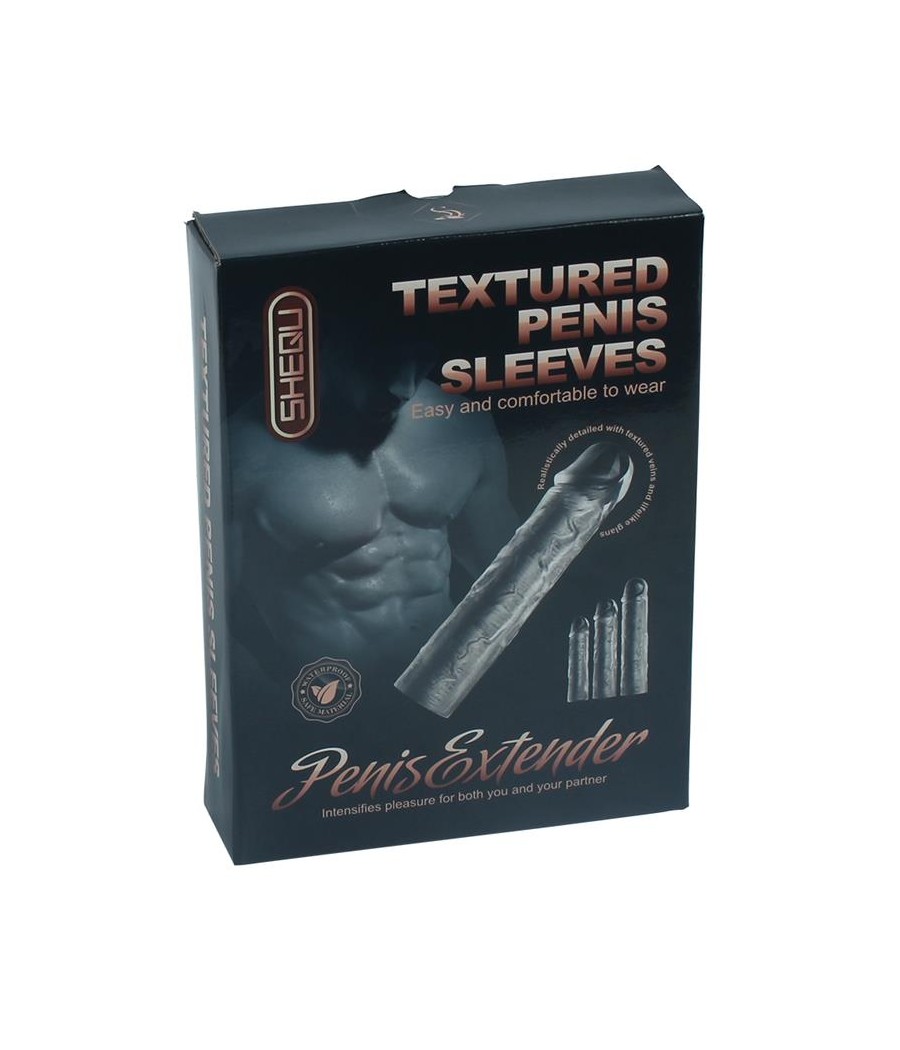 Pack 3 Fundas para el Pene Alex Transparentes