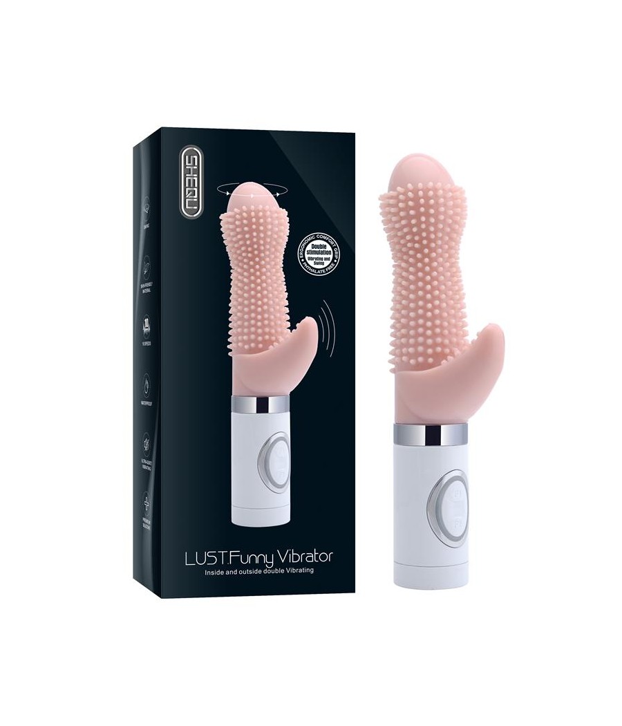 Vibrador Silicona Lust Fire 21 cm