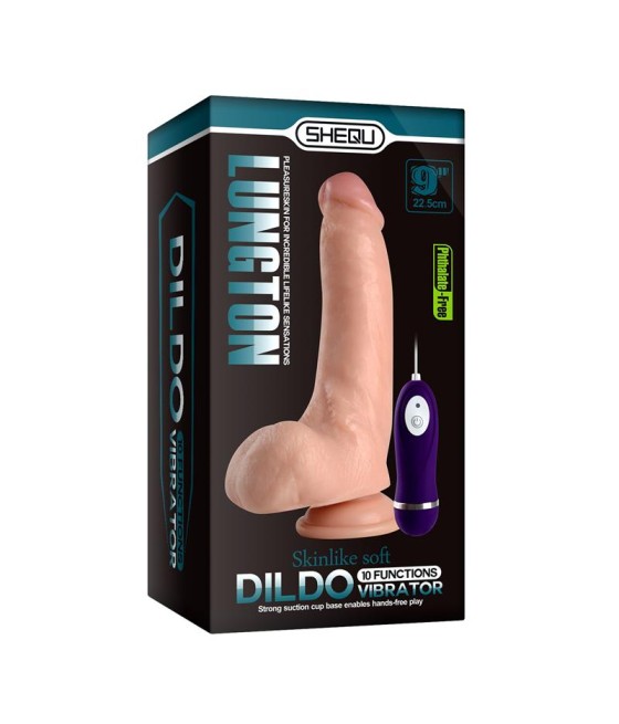 Vibrador Realista Control Remoto Duke Lungton 225 cm