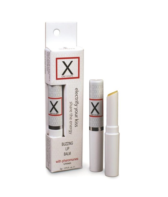 X On The Lips Balsamo Estimulador Vibrador para Labio Original 2 gr