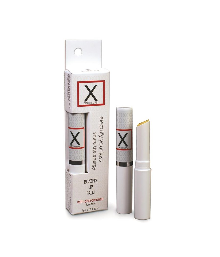 X On The Lips Balsamo Estimulador Vibrador para Labio Original 2 gr