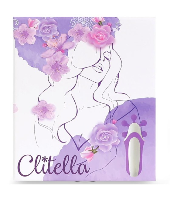 Clitella Estimulador Sexo Oral con Accesorios Purpura