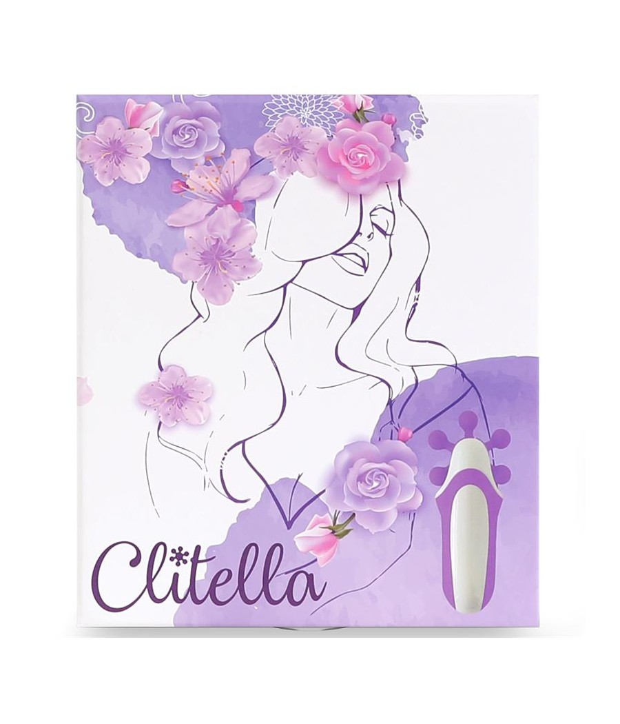 Clitella Estimulador Sexo Oral con Accesorios Purpura