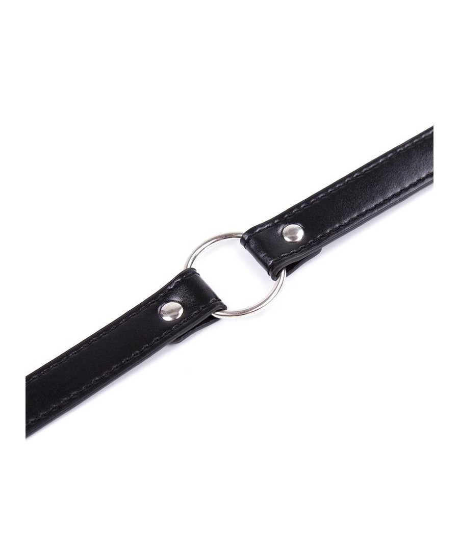 Collar con Aro Ajustable 382 cm Negro