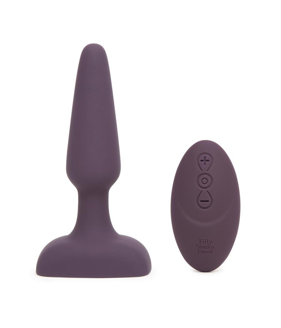 Feel So Alive Plug Anal con Vibrador Control Remoto Recargable USB