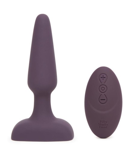 Feel So Alive Plug Anal con Vibrador Control Remoto Recargable USB