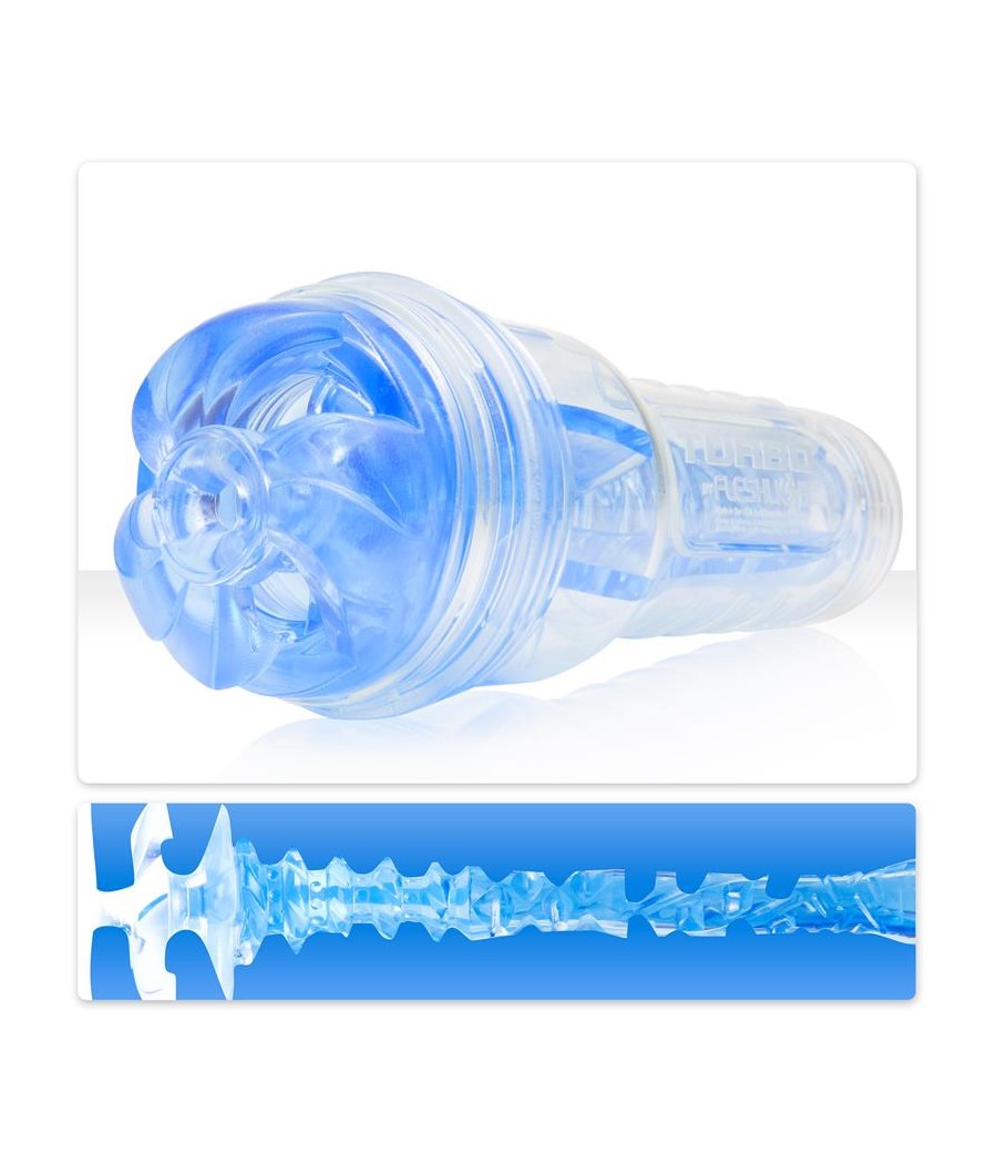 Fleshlight Turbo Thrust Hielo Azul