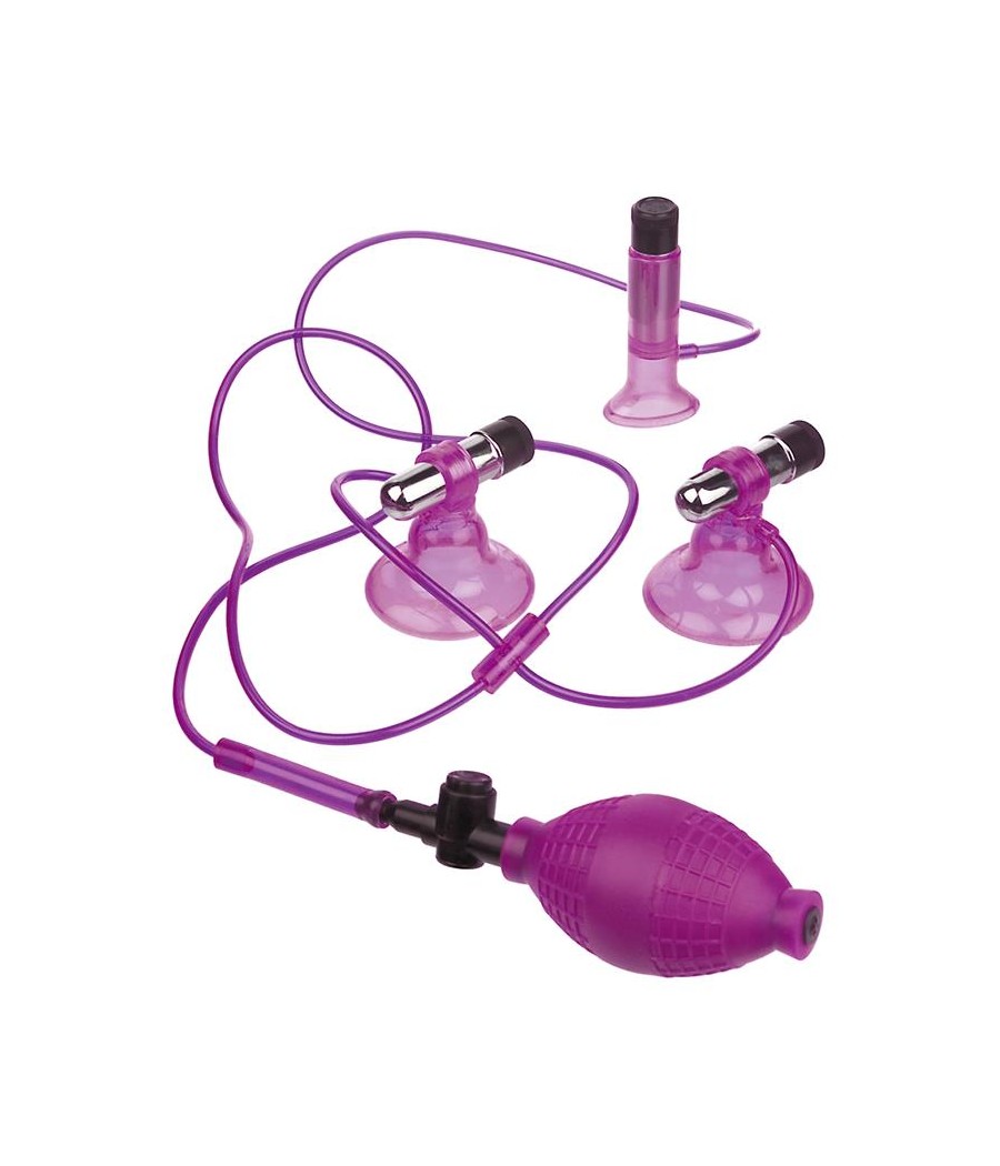 Fetish Fantasy Series Triple Succionador con Vibrador