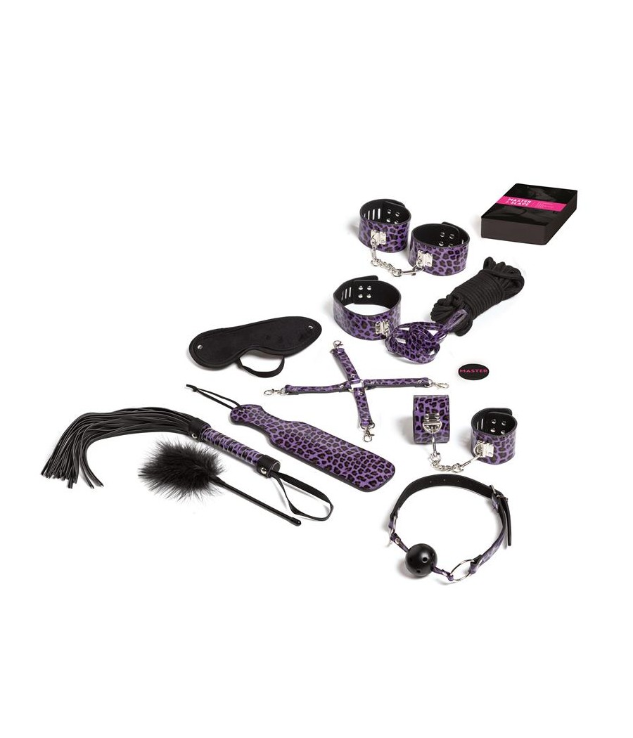 Master Slave Juego Bondage Purpura