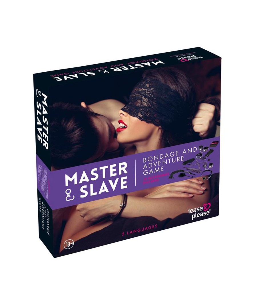 Master Slave Juego Bondage Purpura