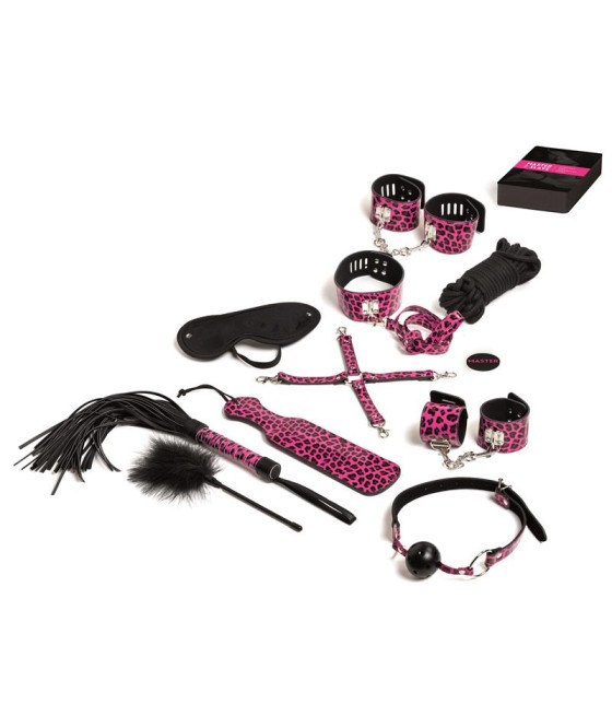 Master Slave Juego Bondage Magenta