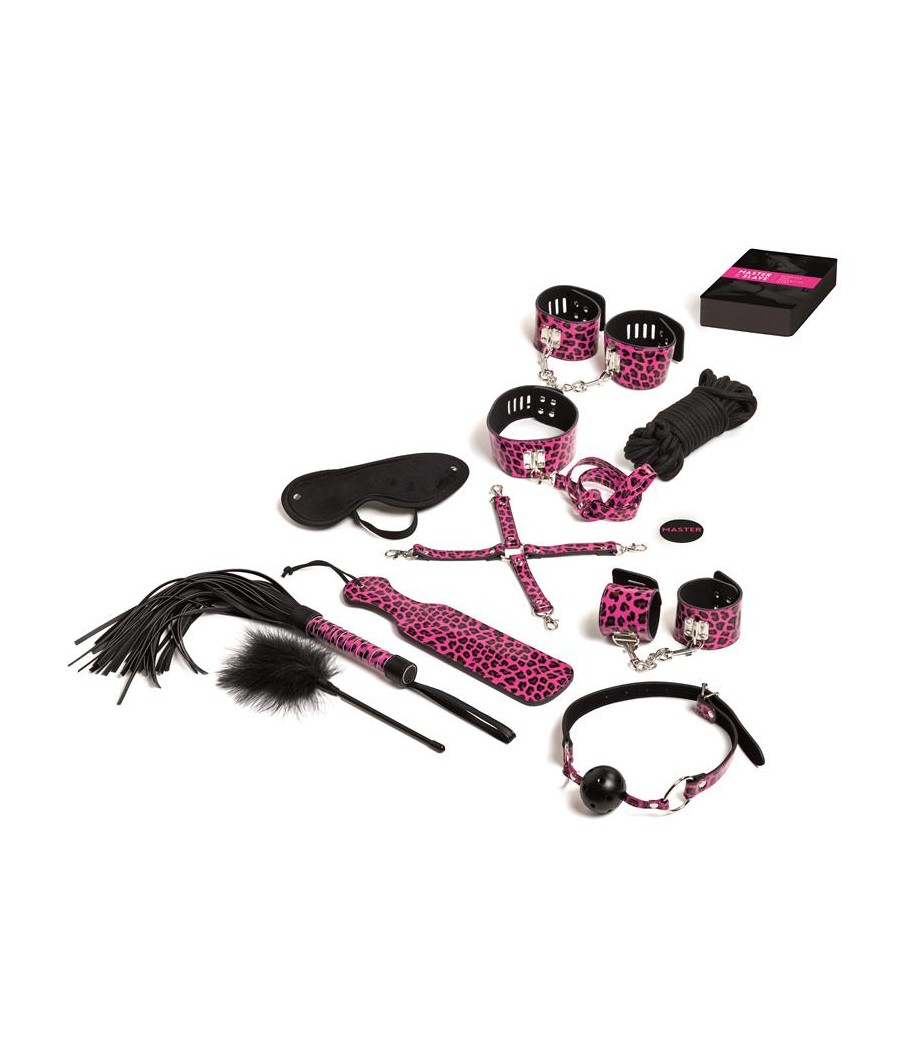 Master Slave Juego Bondage Magenta