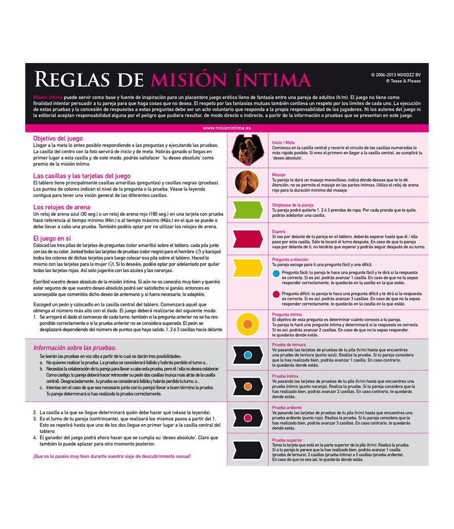 Mision Intima Edicion Original ES