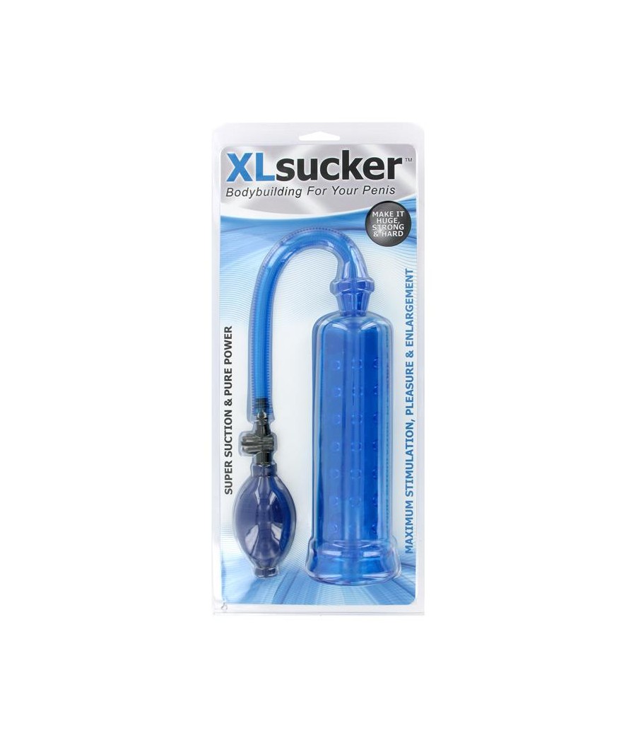 Xlsucker Bomba de Succion para Pene Azul