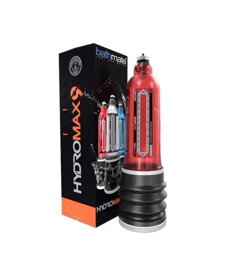 Bomba para el Pene Hydromax9 Rojo