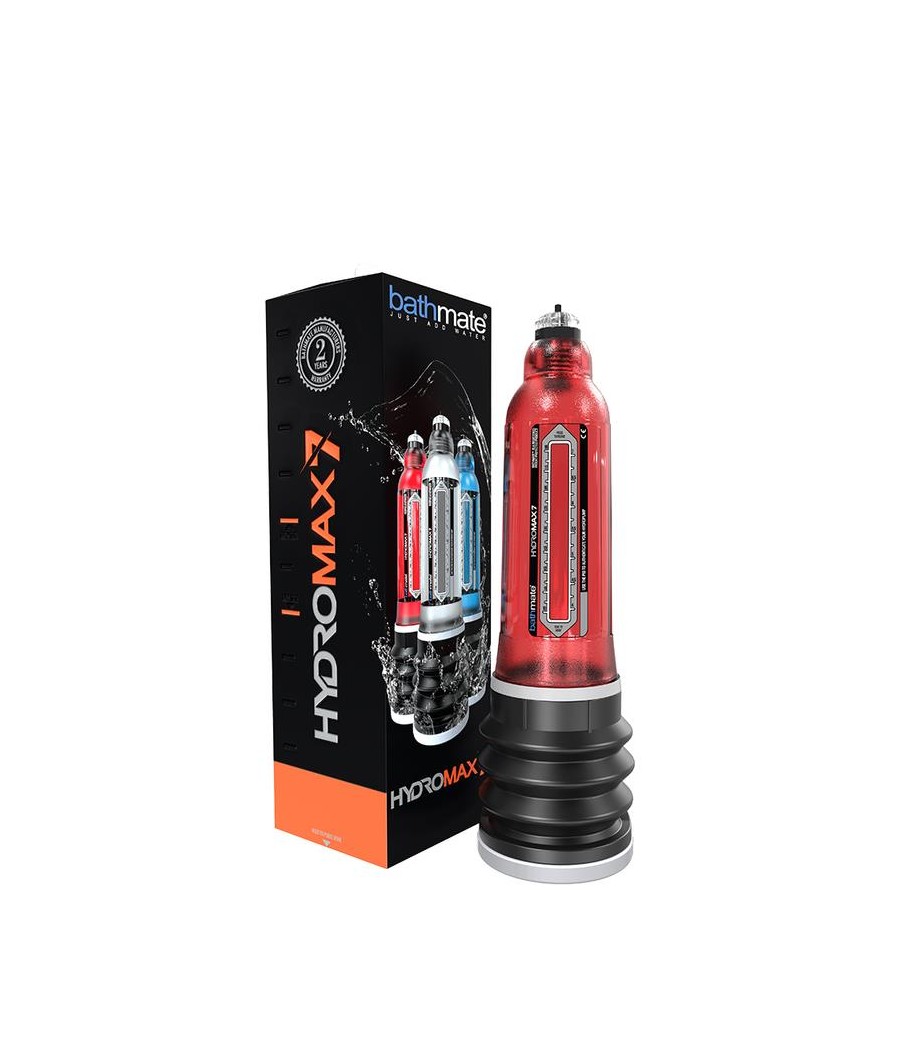 Bomba para el Pene Hydromax7 Rojo