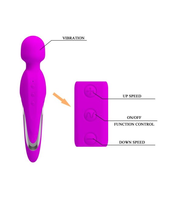 Vibrador Mortimer USB Purpura