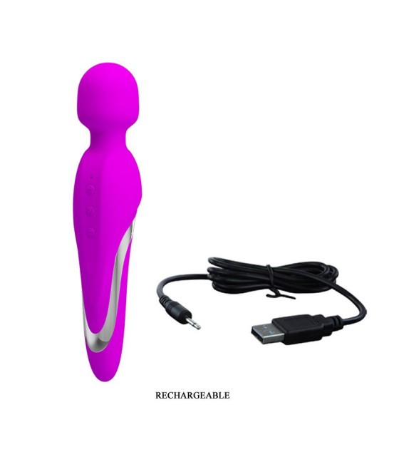 Vibrador Mortimer USB Purpura