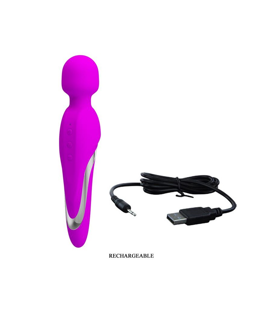 Vibrador Mortimer USB Purpura