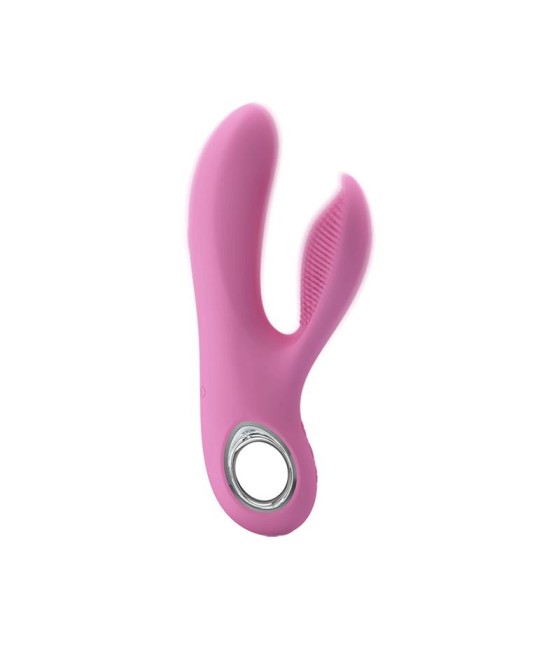 Vibrador Canrol USB Silicona Rosa Suave