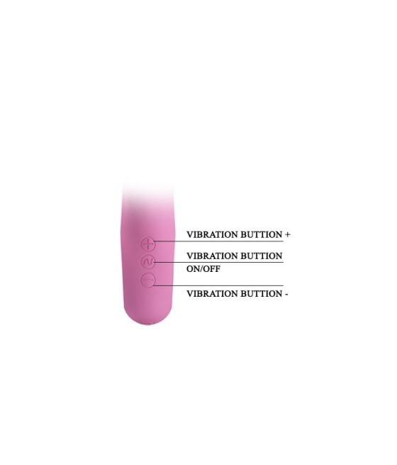 Vibrador Canrol USB Silicona Rosa Suave