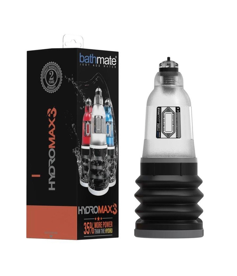 Bomba para el Pene Hydromax3 Transparente