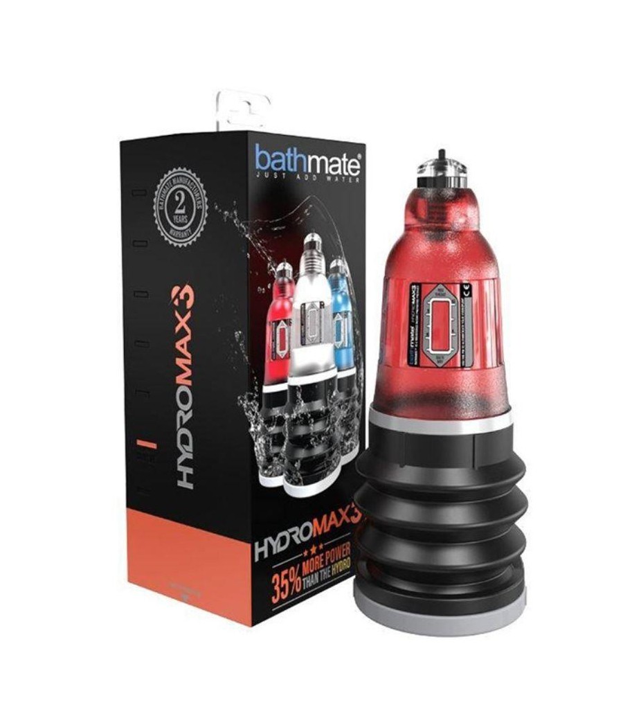 Bomba para el Pene Hydromax3 Rojo