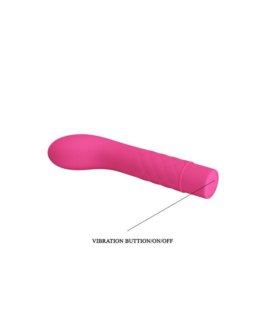 Vibrador Atlas Silicona Rosa