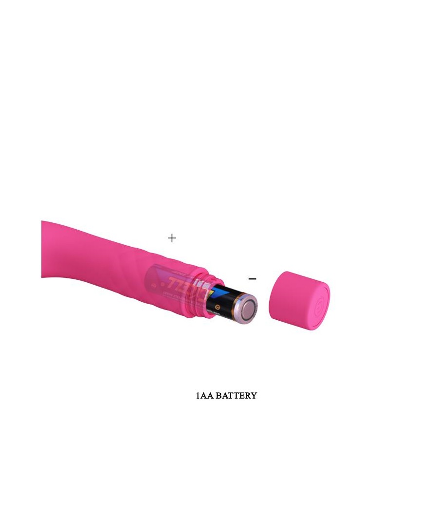 Vibrador Atlas Silicona Rosa