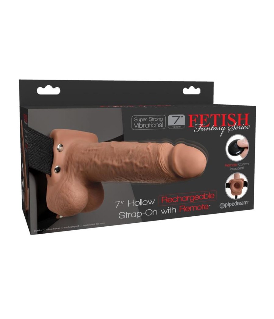 Arnes Elastico con Dildo Hueco 7 10 Funciones Control Remoto USB