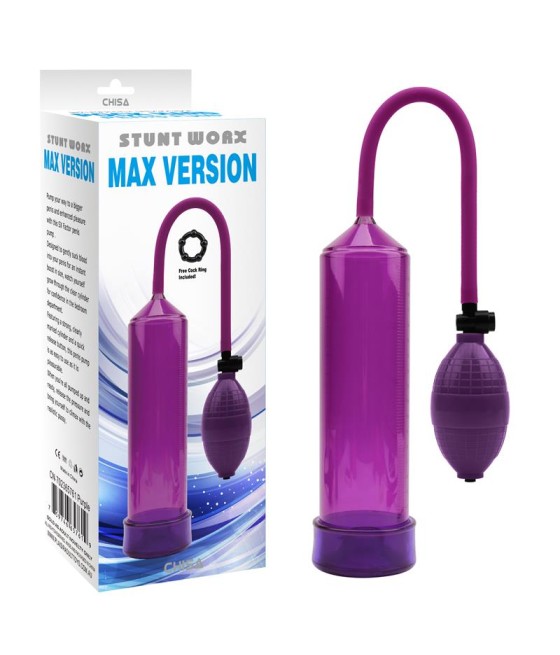 Bomba de Succion para el Pene MAX Version Purpura