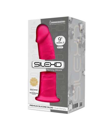 Dildo Dual Density Mod. 2 - 9 Rosa