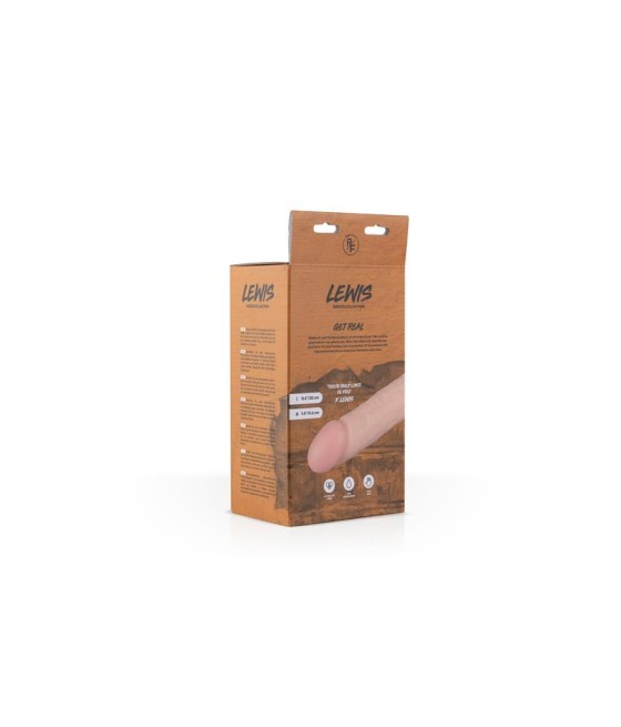 Vibrador Realista Lewis 22 cm Natural